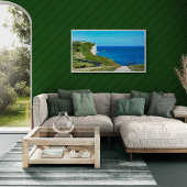 Beachy Head Lighthouse, Seven Sisters, Verenigd Ko Canvas Afdruk