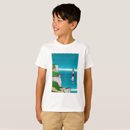 Beachy Head Lighthouse shirt Amazon (Voorkant volledig)