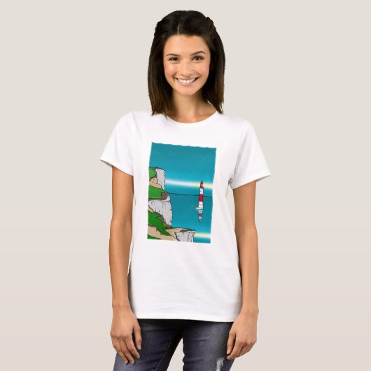 Beachy Head Lighthouse shirt Amazon (Voorkant volledig)