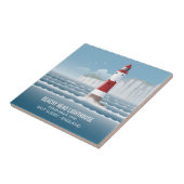 Beachy Head Lighthouse Tegeltje (Zijkant)