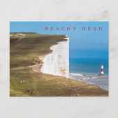 Beachy Head uitzicht briefkaart (Voorkant)