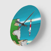 Beachy Head vuurtoren Engels Kanaal Ronde Klok (Hoek)