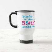 Beachy Keen 50th Birthday Reisbeker (Links)