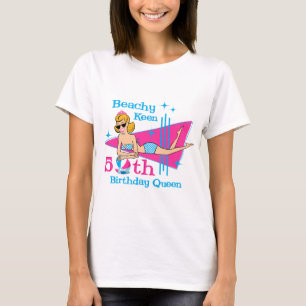 Beachy Keen 50th Birthday T-shirt