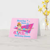 Beachy Keen 60ste verjaardag Kaart (Gele Bloem)