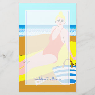 Beachy Keen - Geel Briefpapier