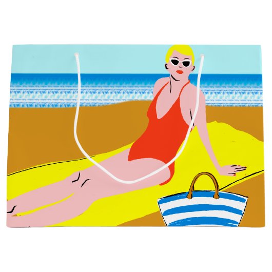 Beachy Keen - Geel Groot Cadeauzakje (Voorkant)