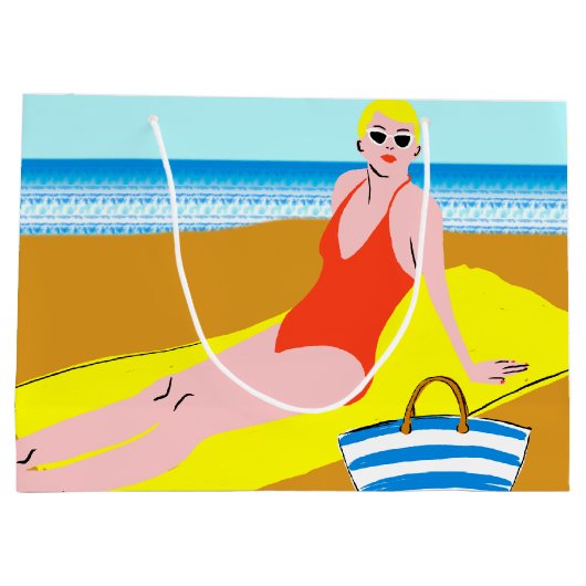 Beachy Keen - Geel Groot Cadeauzakje (Achterkant)