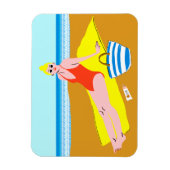 Beachy Keen - Geel Magneet (Verticaal)