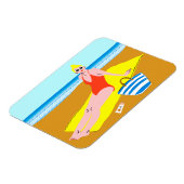 Beachy Keen - Geel Magneet (Linkerzijde)