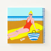 Beachy Keen - Geel Notitieboek (Achterkant)