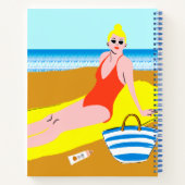 Beachy Keen - Geel Notitieboek (Achterkant)