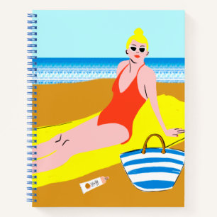 Beachy Keen - Geel Notitieboek