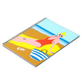 Beachy Keen - Geel Notitieboek (Linkerzijde)