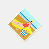 Beachy Keen - Geel Servet (Hoek)