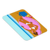 Beachy Keen - Roze Magneet (Rechterzijde)