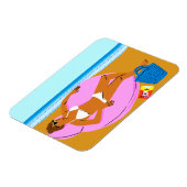 Beachy Keen - Roze Magneet (Linkerzijde)