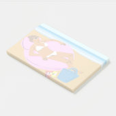 Beachy Keen - Roze Post-it® Notes (Schuin)