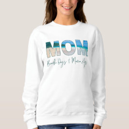 Beachy "MOM" Sweatshirt | Moederdag Gift