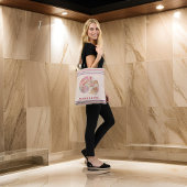 Beachy Monogram Nautilus Tas met stijlvolle strepe