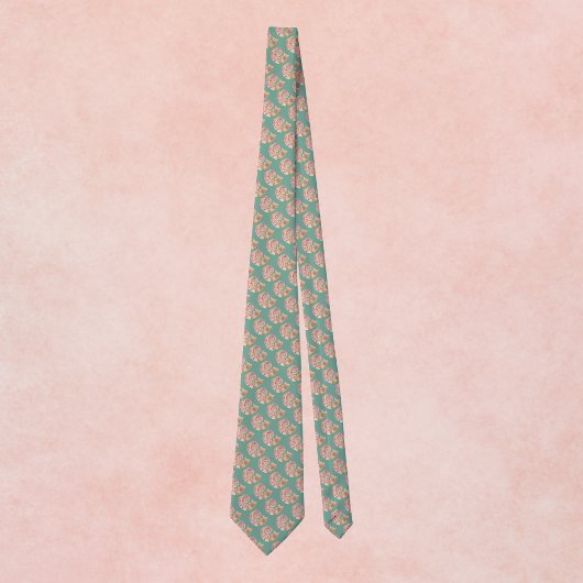 Beachy Monogram Nautilus Tote with Stylish Stripes Stropdas