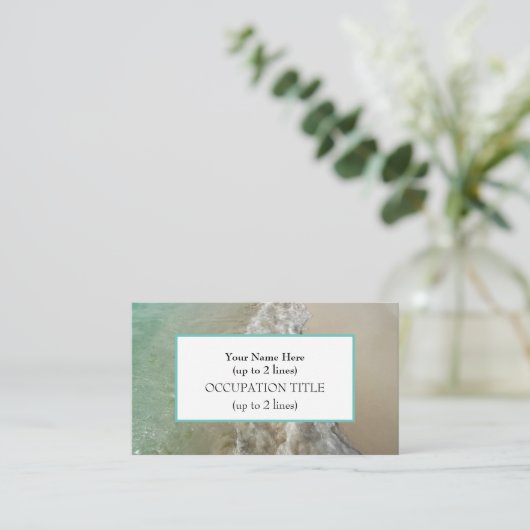 Beachy Na. 1 Visitekaartje (Staand voorkant)