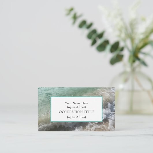 Beachy Na. 3 Visitekaartje (Staand voorkant)