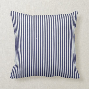 Beachy Prep Blue en White Stripe Pillow Decor Kussen