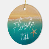 Beachy Reizen Foto Ornament (Links)