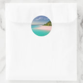 beachy  ronde sticker (Tas)