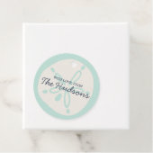 Beachy Sandollar Gift Label (In situ)