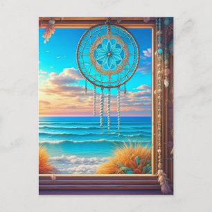 Beachy Theme Dreamcatcher Briefkaart
