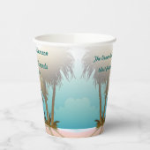 Beachy ThMED Wedding Papieren Bekers (Links)