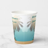 Beachy ThMED Wedding Papieren Bekers (Rechts)