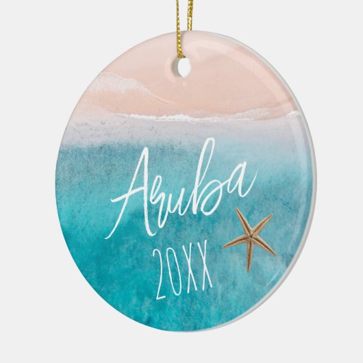 Beachy Travel Ornament (Links)