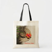 Beachy Tropical Vibes Tote Bag (Voorkant)