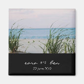 Beachy Wedding Magneet (Voorkant)