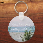 Beachy Wedding Sleutelhanger (Voorkant)