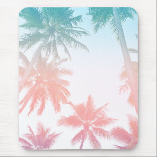 Beachy -zonnepalmbomen muismat