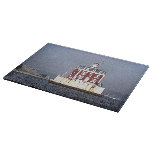 Beacon bij de haven snijplank (Hoek)