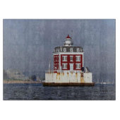 Beacon bij de haven snijplank (Voorkant)