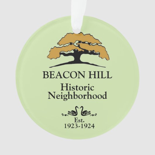 Beacon Hill Acryl Ornament (voorkant)