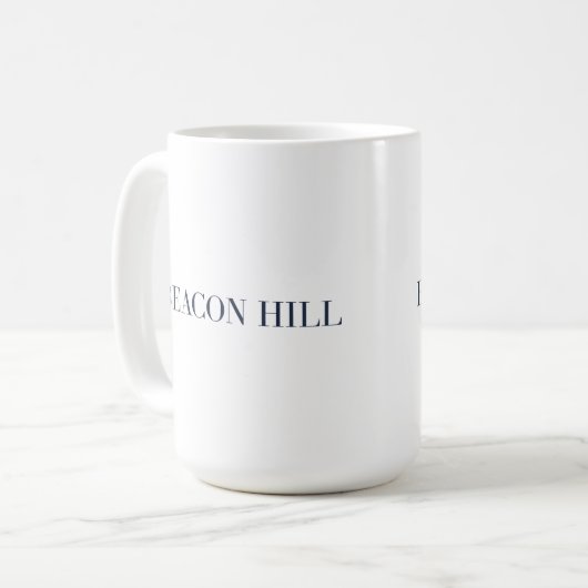 Beacon Hill Boston Mok (Voorkant links)