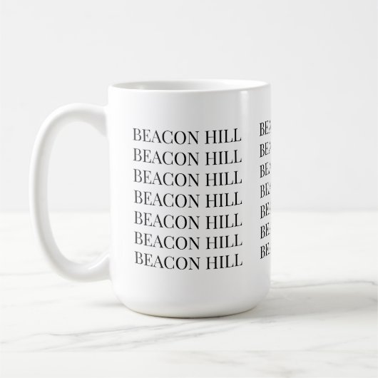 Beacon Hill Boston Mok | Klassiek ontwerp (Links)