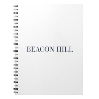 Beacon Hill Notebook | Boston Massachusetts Notitieboek