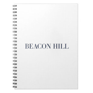 Beacon Hill Notitieboek   Boston Massachusetts
