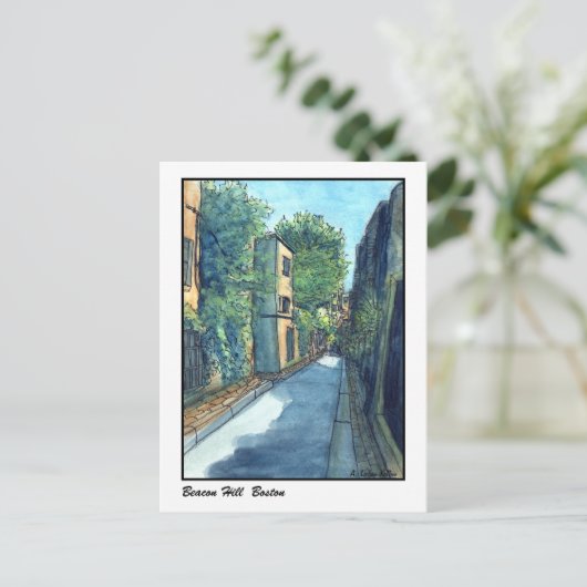 Beacon Hill Postcard Briefkaart (Staand voorkant)