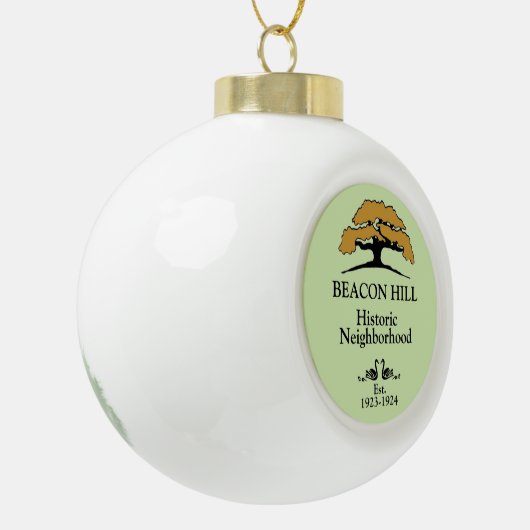 Beacon Hill Round Ball Ornament (Links)