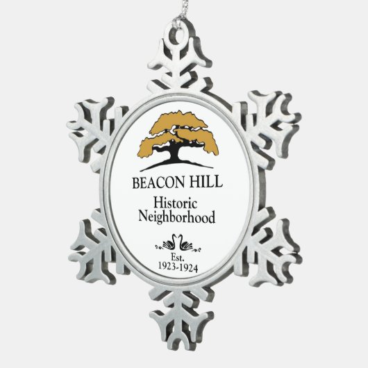 Beacon Hill Snowflake Ornament (Rechts)