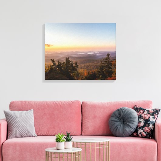 Beacon-hoogten Canvas Afdruk (Insitu (Woonkamer))